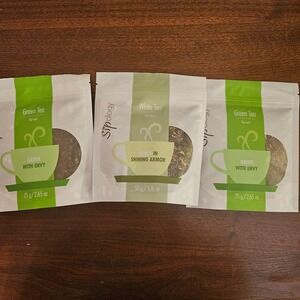 Sipology Tea Assortment Green Tea White Tea Flavored Loose Leaf 3 Pack